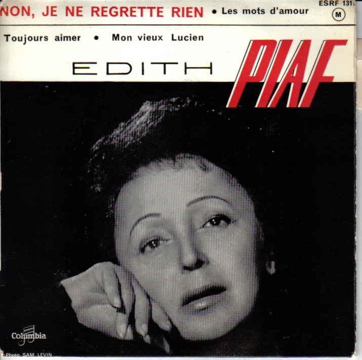 14 Non Je Ne Regrette Rien 1960 Edith Piaf Chanson Klassiekers